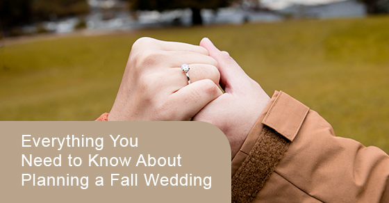 Everything you need to know about planning a fall wedding