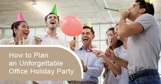 How to plan an unforgettable office holiday party